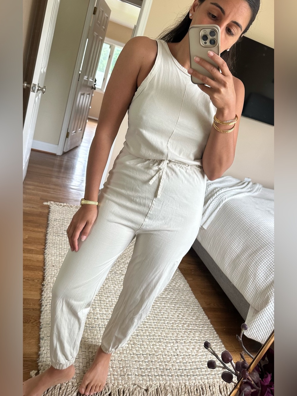 Zara Drawstring Jumpsuit